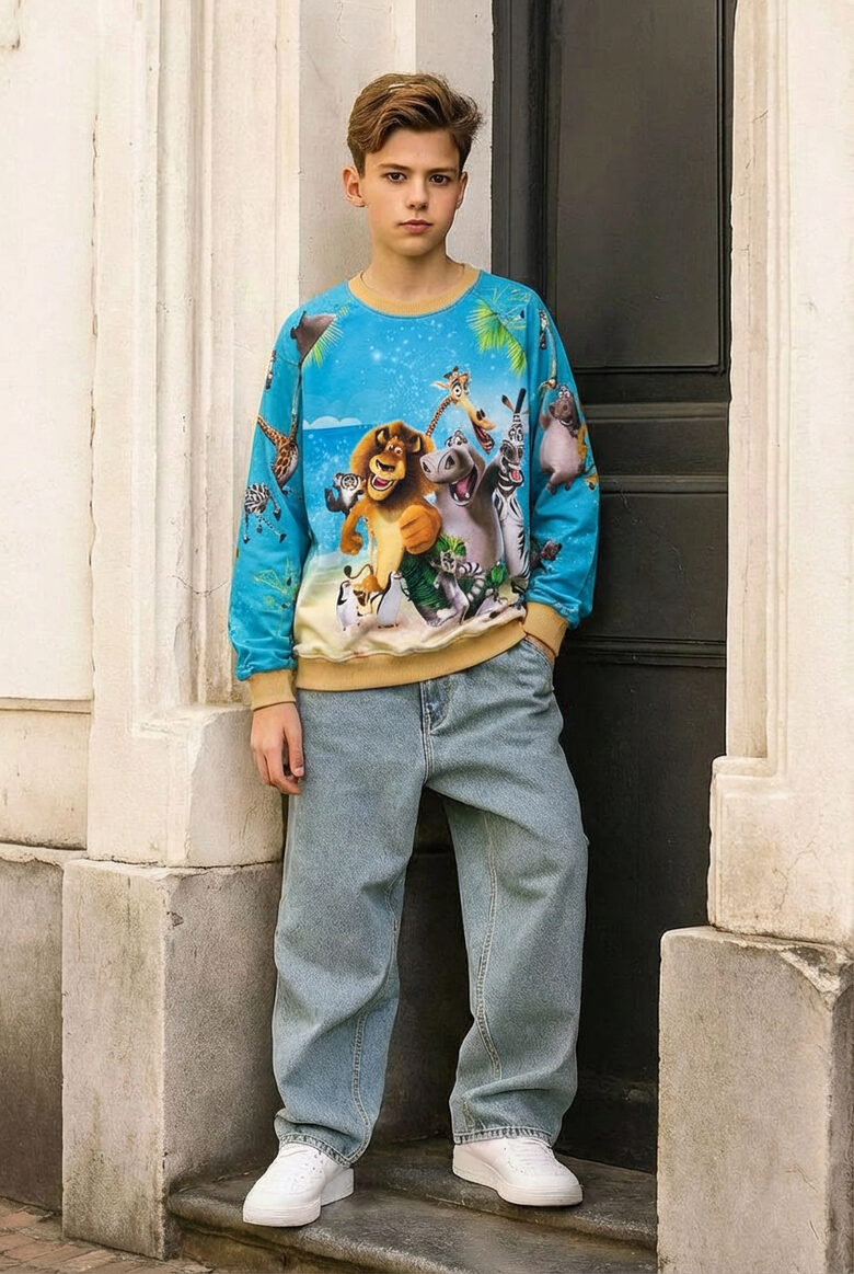 Džemperītis ar multeni, 128cm